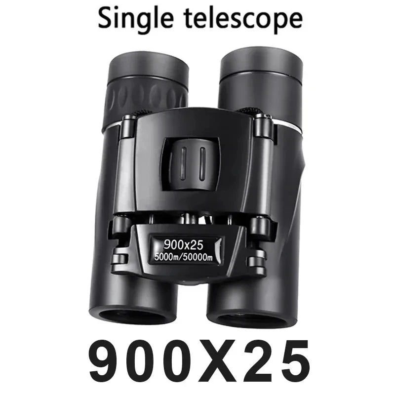 900x25 Mini Binoculars High-Powered BAK4 Prism Waterproof Travel Bird Watching Outdoor Sports Optics
