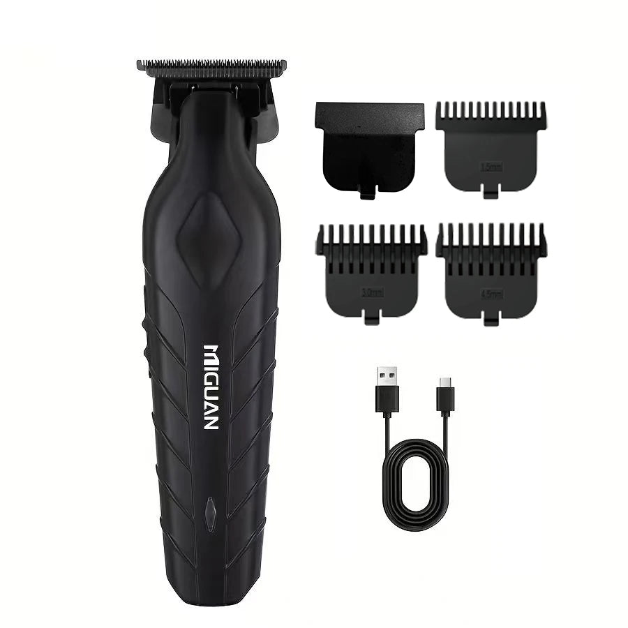 Electric hair clipper, professional hair cutting tool, with 4 limit combs, USB charging, men's hair cutting tool