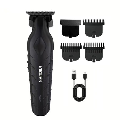 Electric hair clipper, professional hair cutting tool, with 4 limit combs, USB charging, men's hair cutting tool