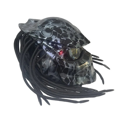 Suitable for the Iron Defeater Helmet Predator motorcycle cool full helmet Men's motorcycle riding helmet