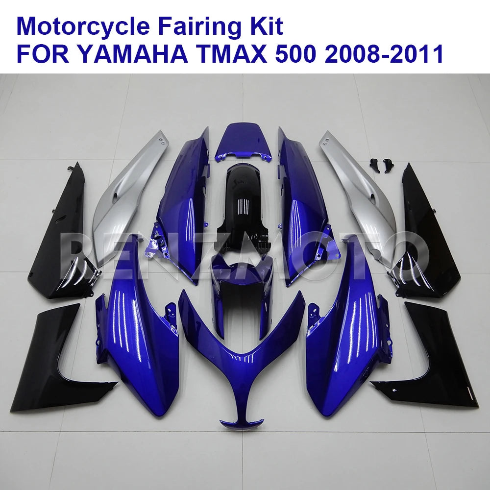 Motorcycle Fairing Set Body Kit Plastic For YAMAHA TMAX 500 T-MAX 500 2008-2011 Accessories ABS Injection Bodywork