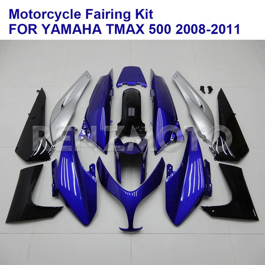 Motorcycle Fairing Set Body Kit Plastic For YAMAHA TMAX 500 T-MAX 500 2008-2011 Accessories ABS Injection Bodywork