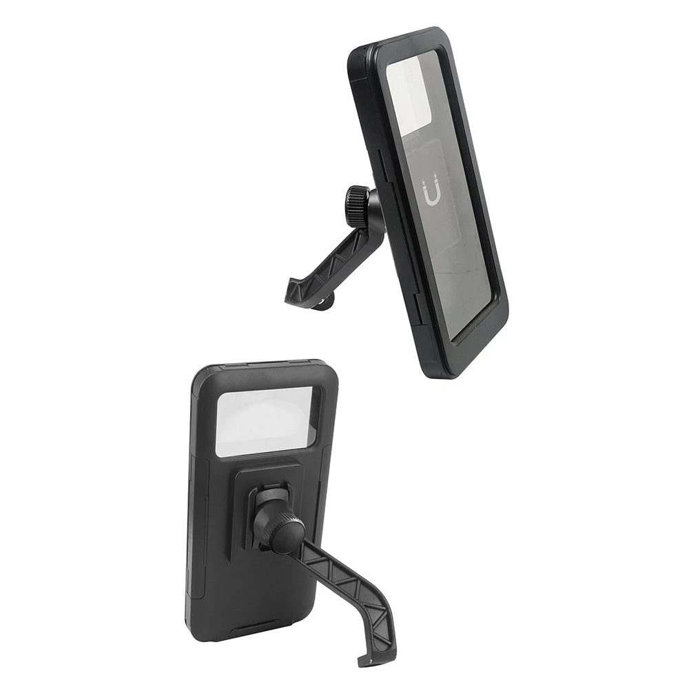 Motorcycle Bike Mobile Phone Holder Support Bicycle GPS Swivel Adjustable Touch Screen Rearview Mirror Cellphone Holder