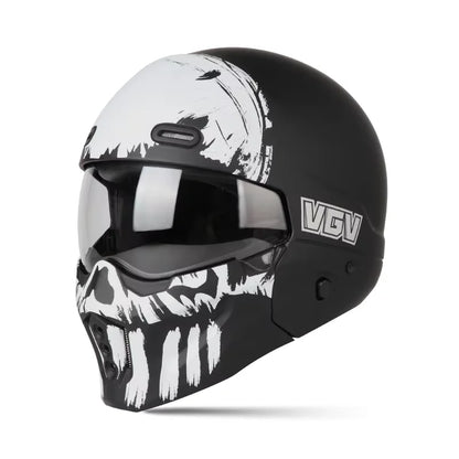 High-Quality Motorcycle Helmet, Personalized Scorpion Warrior Full Helmet, Suitable for Men and Women for Year-Round Riding