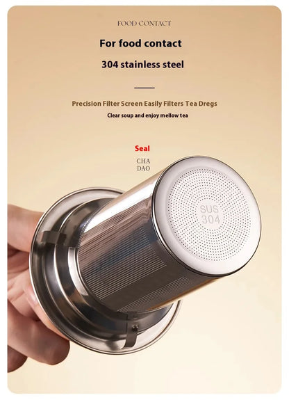 GIANXI Tea Teapot Household Large Capacity Glass Tea Maker Tea Separation Thickened High Temperature Tea Set Single Pot