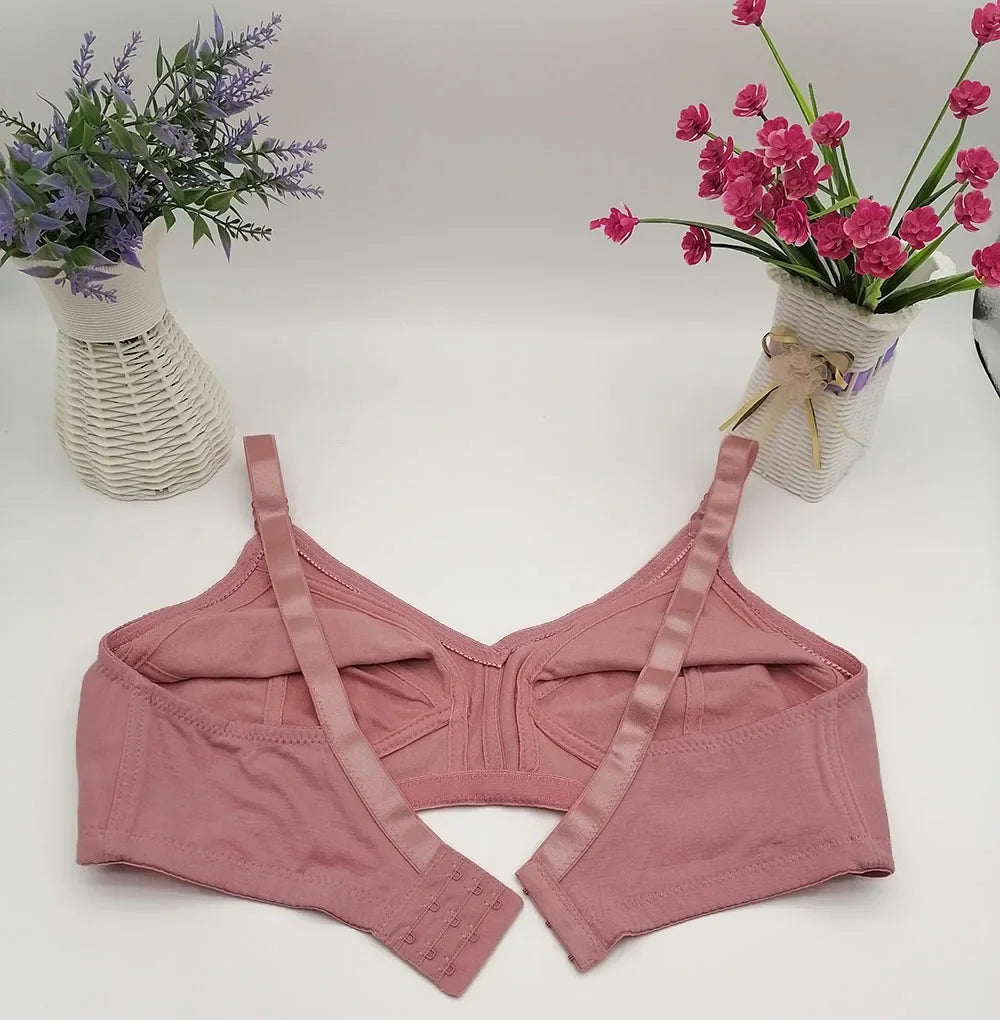 TOP Push Up Bra Plus Size Bras for Women Full Coverage D E F Cup Seamless Underwear Cotton Bh 115E 110E 105E 100E 95E 90E85E C02