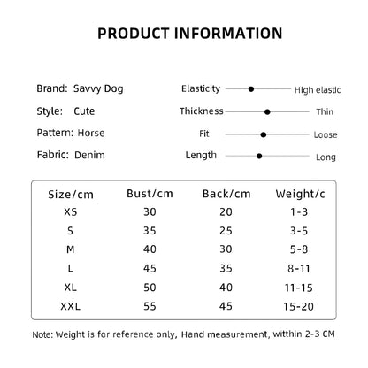 Cat autumn and winter thickened warm pocket three-dimensional bear denim traction vest small dog dog pet clothes