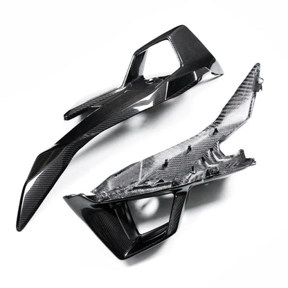 2025 For BMW S1000RR M1000RR 2023 2024 Pure Dry Carbon Fiber Winglets Rear Parts Fenders Tank Cover Fairing Kits