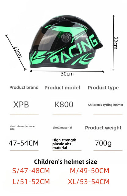 New Cute Children Helmet Safety Kid Full Face For 4 Season Outdoor Sports Riding Adjustable Head Bicycle Motorcycle Kids helmet