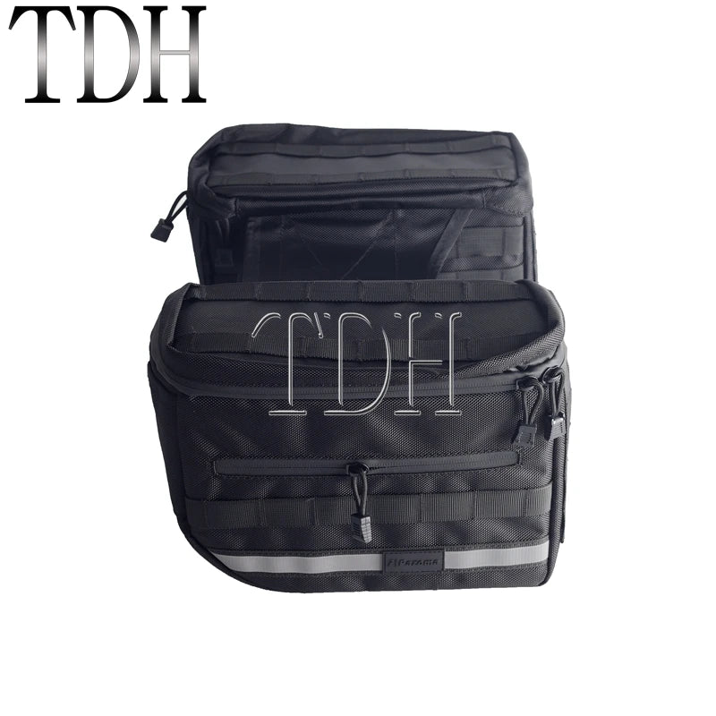 Motorcycle Saddlebag Side Tool Luggage Bag For Harley Dyna Softail Sportster XL Street Bob Low Rider FXD FXBB Travel Saddle Bags