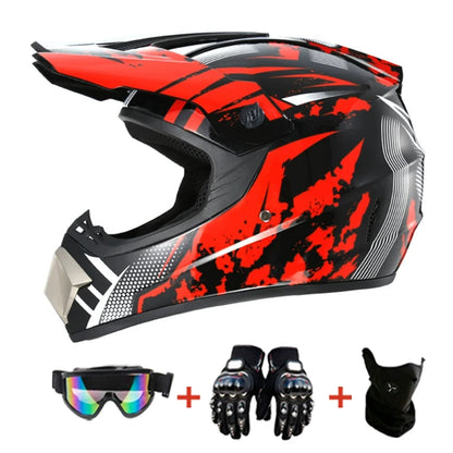 Youth Motorcycle Helmet Children Off Road Capacete Dirt Bike Downhill ATV DH Go-kart Cross DOT Approval Mountain Bike For Kids