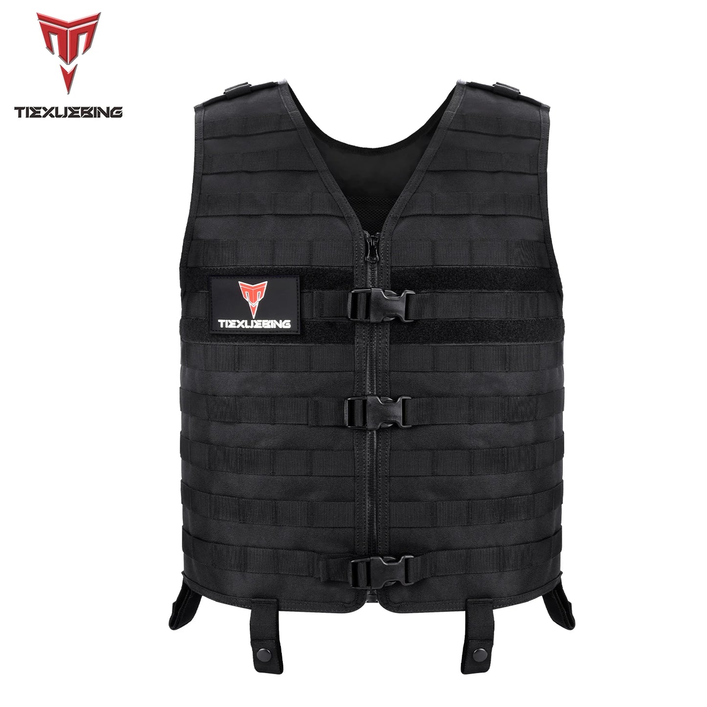 Military Tactical Molle Vest Airsoft Lightweight Gear Load Carrier Vest Camouflage CS Wargame Hunting Adjustable Waistcoat