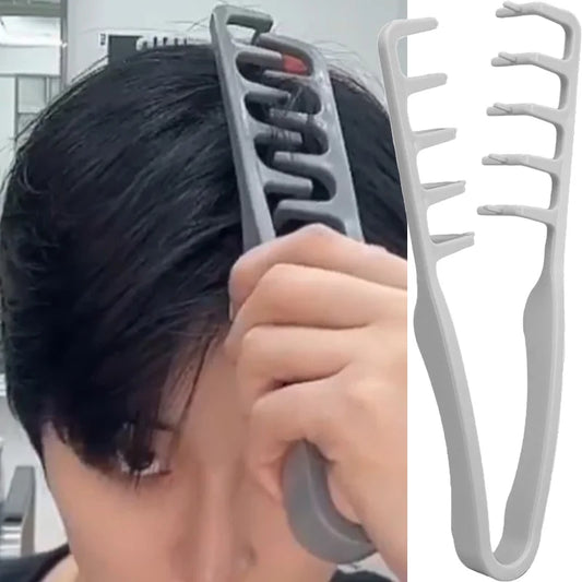 Hair Styling Comb Curling Tools Hairstyling Types Fluffy Texture Bangs Seam Covering Roots Hair Combs