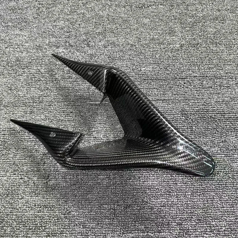 Carbon Fiber For KAWASAKI Ninja ZX4R ZX4RR ZX-4R ZX25R Front Air Wing Bird Beak Inlet Lower Fairing Kit Front Air intake Cover