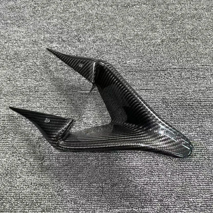 Carbon Fiber For KAWASAKI Ninja ZX4R ZX4RR ZX-4R ZX25R Front Air Wing Bird Beak Inlet Lower Fairing Kit Front Air intake Cover