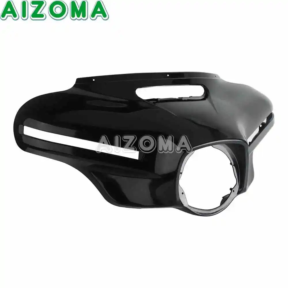 12V Motorcycle Bawting Fairing LED Front Light Mask Cowl Cover For Harley Street Glide CVO SE FLHXSE FLHXST FLHX/I FLHXS 2014-24