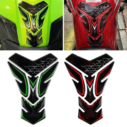 3D Motorcycle Tank Pad Protector Stickers Decal Accessories For Kawasaki Ninja400 Z900 Z1000 zx10r er6n Versys 650 Accessories