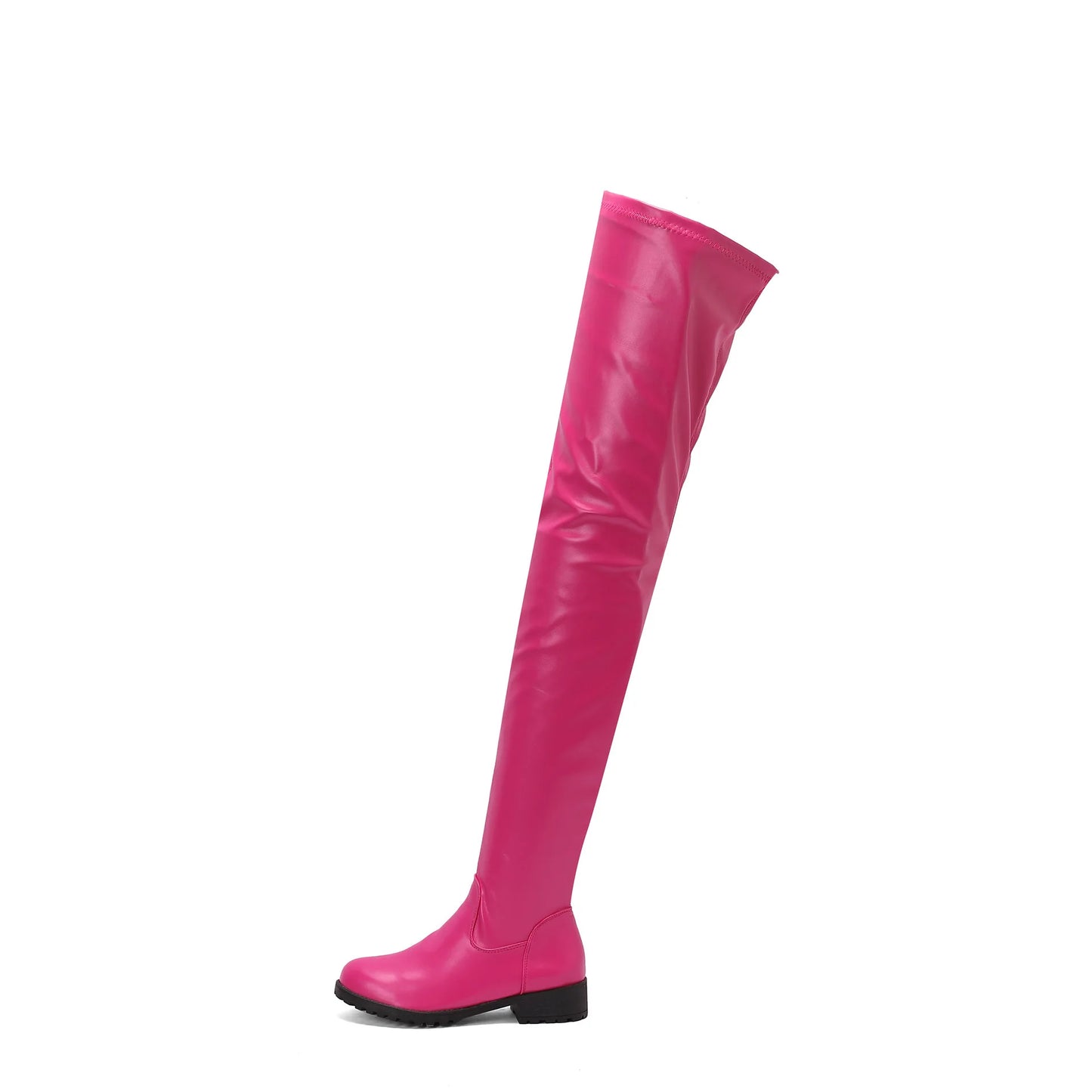 Winter New Plus Size 48 Women's Over The Knee Boots Thick Heel Long Tube Boots Platform Shoes