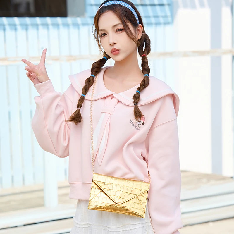 Gold Silver Evening Bag Women Elegant Fashion Banquet Clutch Chain Shoulder Bags Luxury Purse Female Wedding Party Bags Wallet
