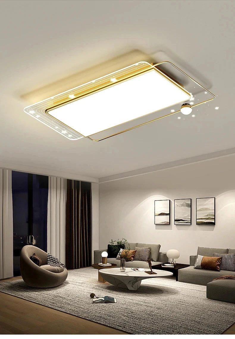 Modern Simple LED Ceiling Lamp Home Decor Bedroom Study Fixture Creative Dining Living Room Lights Children's Room Chandelier