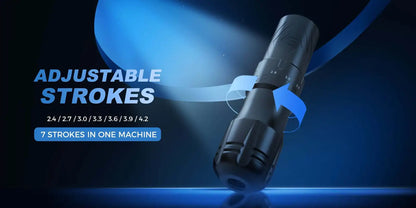 EMALLA GRAND Wireless Tattoo Pen Machine Adjustable 7 Strokes Brushless Motor 1800mAh Tattoo Permanent Makeup Pen Machine Supply