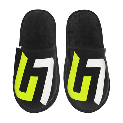 Custom British Lando Norris Racing Driver Guest Slippers for Spa Women House Slipper