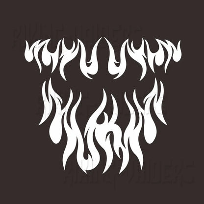 Suitable for Harley Glide, Street, Flagship, Glide 1996-2013 New Modification, Hood Decal, Latte, Sticker