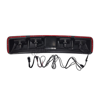 4X4 Universal Pickup SUV ABS Roof Top Light Top Bar Driving Lamp Offroad Led Roof Spoiler