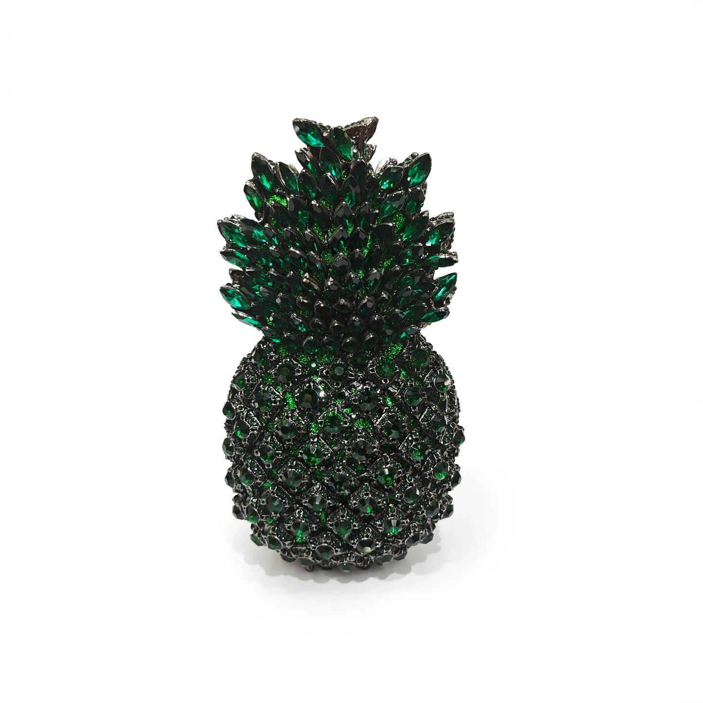Blue Stone Pineapple Bag Diamond White Party Dinner Clutches Crystal Women Prom Formal Handbags For Lady Rhinestone Purses Bags