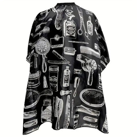 Professional Hair Cutting Apron Salon Barber Cape Hair Cutting Waterproof Cloth Hair Cutting Apron Barber Accessories C0027A