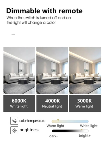 2025 new ceiling lamp Nordic modern LED lamp living room dining room bedroom lights ceiling chandelier