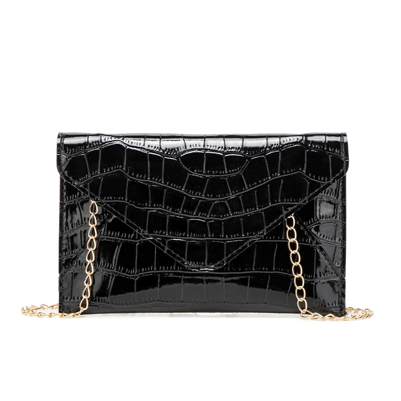 Gold Silver Evening Bag Women Elegant Fashion Banquet Clutch Chain Shoulder Bags Luxury Purse Female Wedding Party Bags Wallet