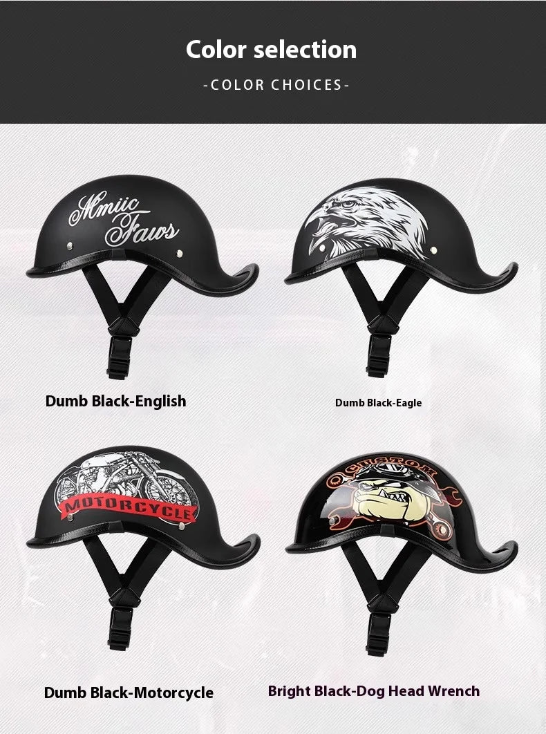 VGV Half helmet motorcycle helmet Electric Vehicle bike Riding Locomotive for Cruiser Retro Fourseasons man women scooter street