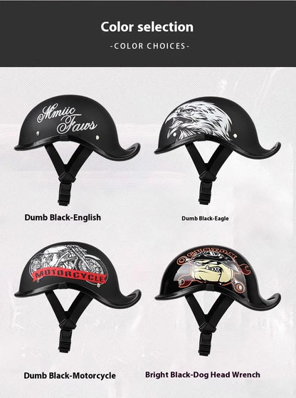 VGV Half helmet motorcycle helmet Electric Vehicle bike Riding Locomotive for Cruiser Retro Fourseasons man women scooter street