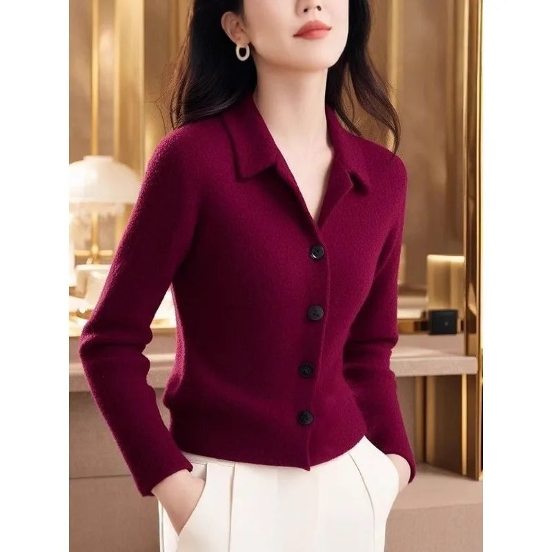 Thin Cardigan Sweaters for Women Clothing Autumn Fashion Clothes Basic Coat Women Jacket Casual Outerwear Streetwear Knit Tops