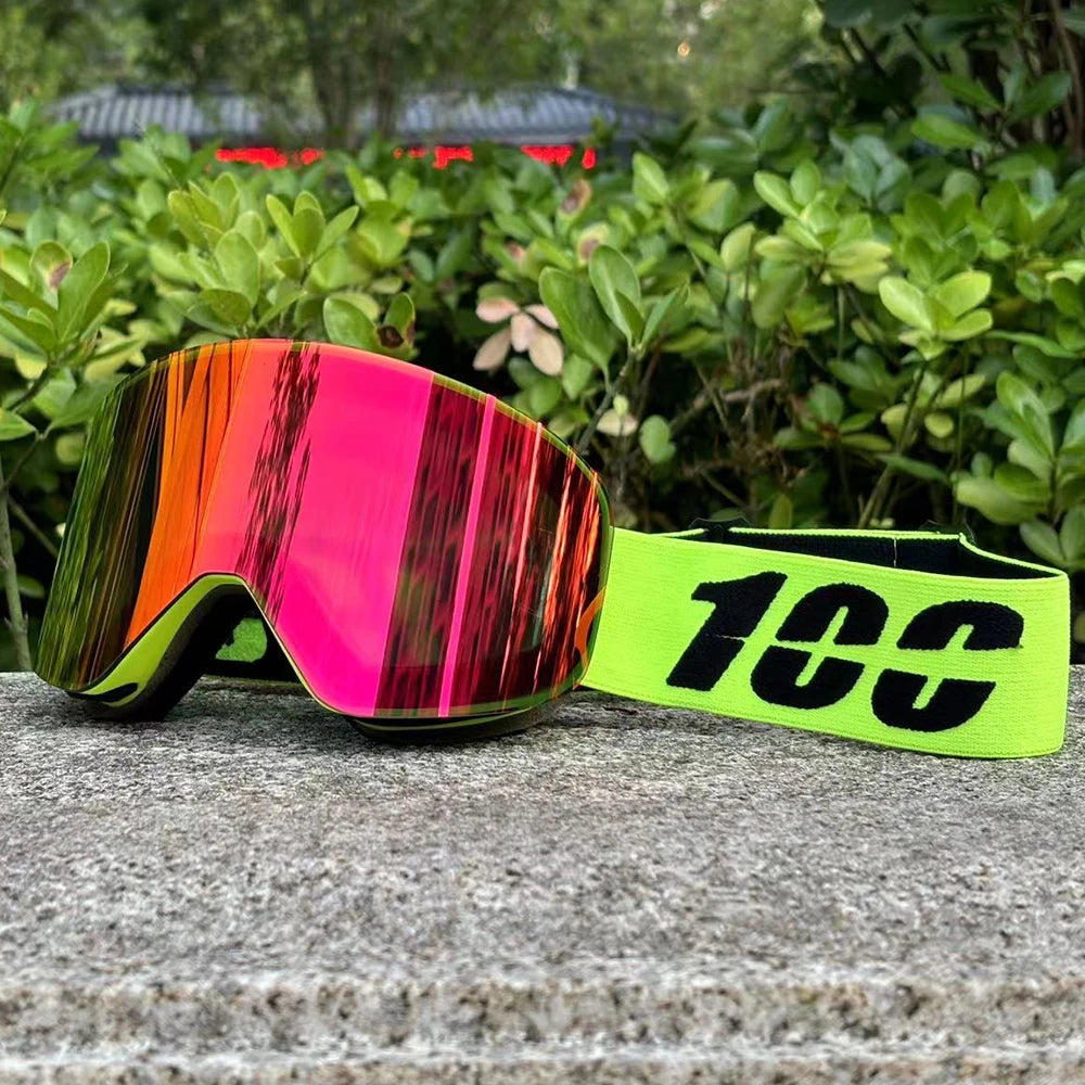 100 Dirt Bike Motocross Goggles Over Glasses Anti Fog Magnetic Lens Off-Road Sandproof Motorcycle Eyewear For Men Women