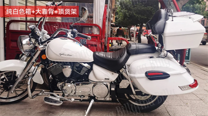 Universal Trunk Tail Box Luggage Backrest For Suzuki Boulevard C50 Volusia 800 C90 M109R C109 Marauder 800 M50 Intruder LC1500