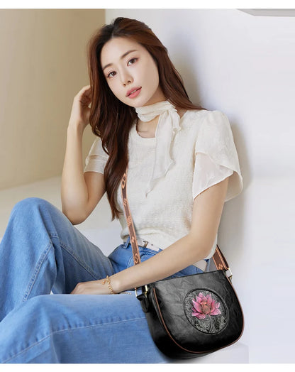 Women's Faux Leather Shoulder Bag Crossbody Purse Handbags Fashion Tote Bags for Ladies Stylish Casual Office School Bag wallet