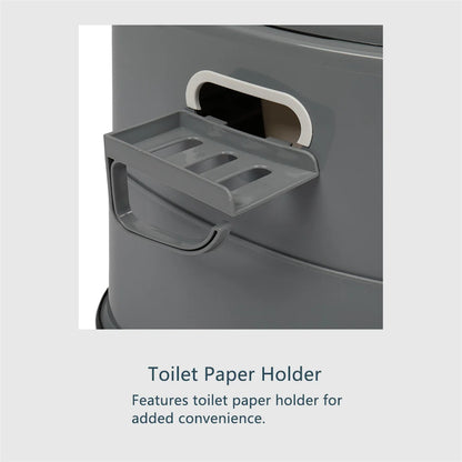Portable Toilet for Camping Porta Potty with Detachable Inner Bucket Travel Toilet for Outdoor Camping Long Road Trip