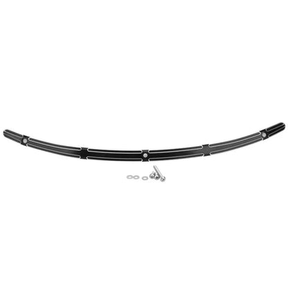 For Harley Electra Street Tri Glide 1996-2013 2014-UP Motorcycle Black Chrome Windshield Batwing Fairing CNC Trim Windscreen