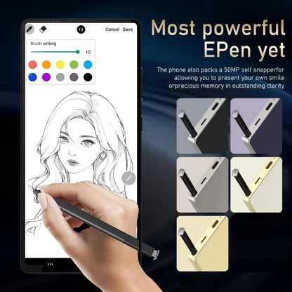FUFFI Global Vision X26 Pro Max Smartphone Android 12 8GB RAM 512GB ROM 6.8 Inch Phone 1920x1080HD 48MP 5G Network Mobile Phones