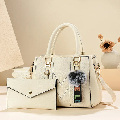 Fashionable Embroidered Large Capacity Women's Handbag Hot Sale Of The Season New Korean Style Handbag Shoulder Bag Tassel Penda