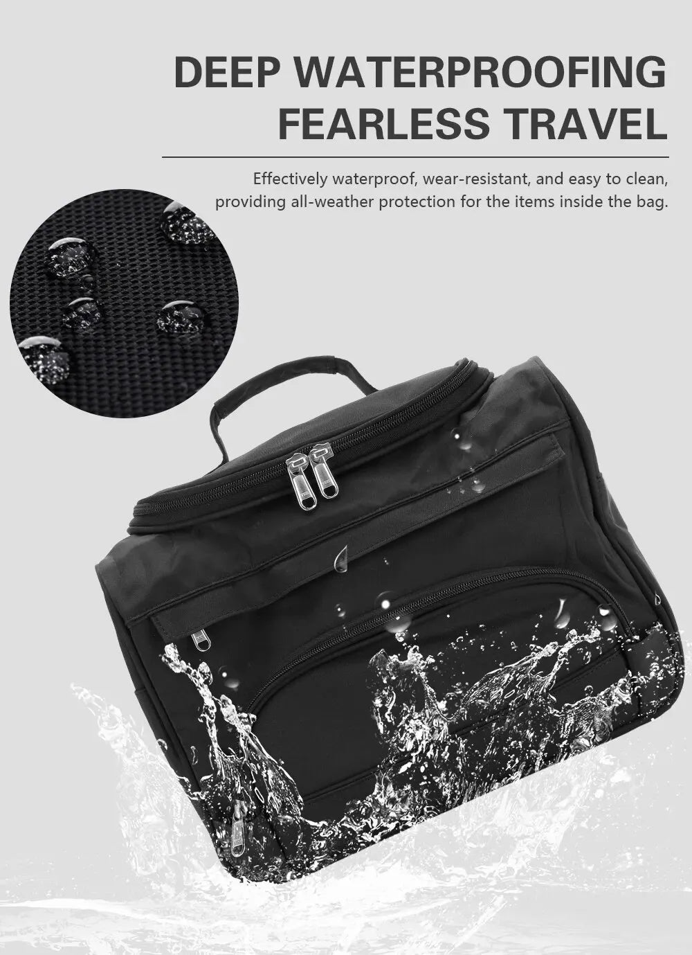 Professional Makeup Bag Salon Nail Tattoo Tool Storage Case Beauty Cosmetic Organizer Portable Hairstylist Travel Bag