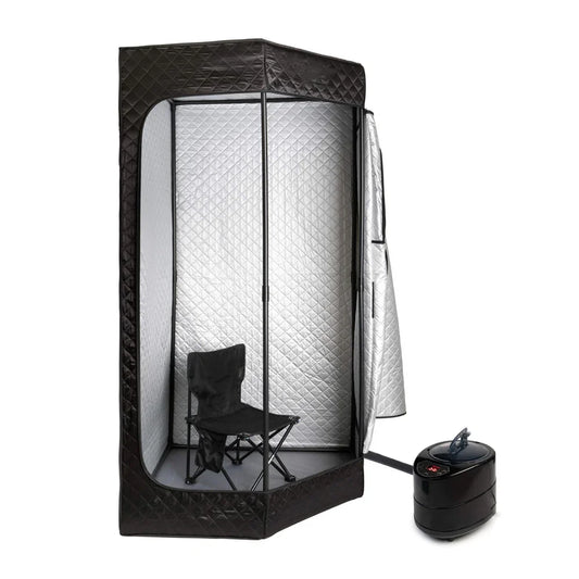 Full Size New Steam Sauna Heating 2000W 4.2L Portable Box Ease Insomnia Stainless Steel Pipe Support AU UK US EU Plug