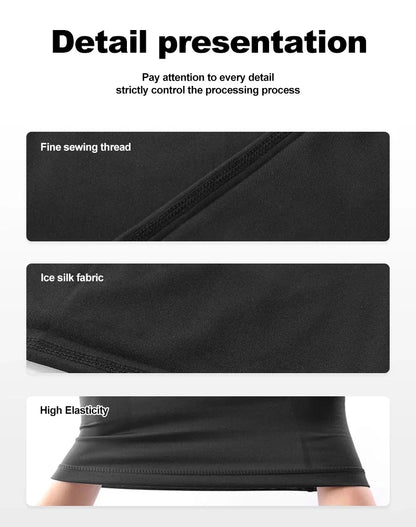 Cycling Face Mask Absorb Sweat Breathable Fishing Training Sport UV Face Scarf Neck Gaiter Summer Face Bandana Safety protection