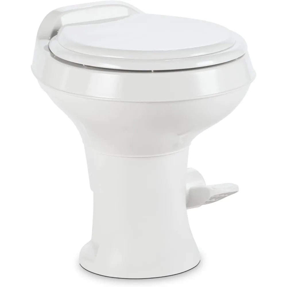 DOMETIC 302300071 300 Series Standard Toilet, White