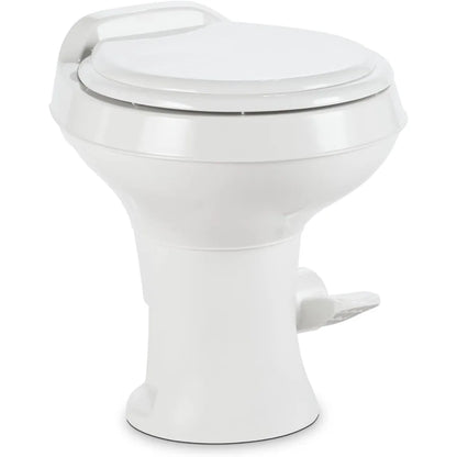 DOMETIC 302300071 300 Series Standard Toilet, White