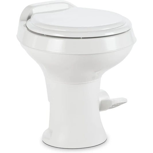 DOMETIC 302300071 300 Series Standard Toilet, White