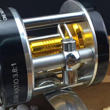 WEIHE CL25 Fishing Reel All Metal Casting Exquisite Baitcasting Fishing Reel