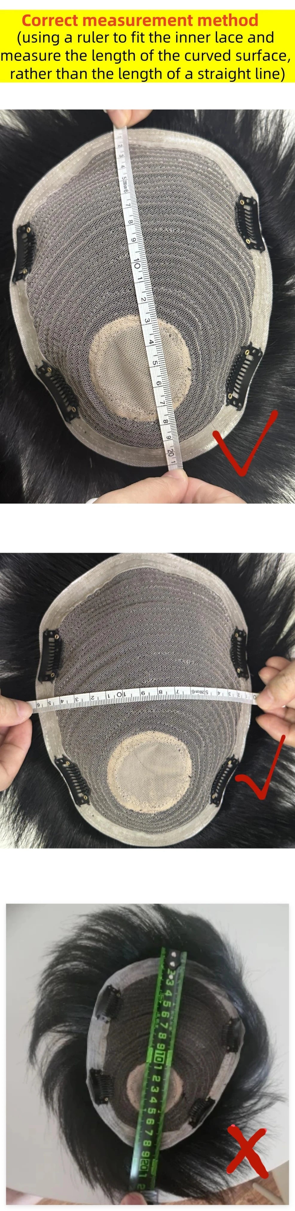 100% Human Hair Toupee Wigs for Men Hair Male Wig Capillary Prothesis Replacement System Men's Wig Real Hair for Cover Grey Hair